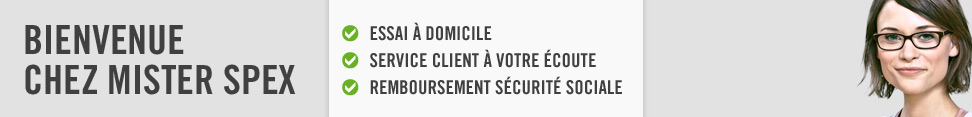Bienvenue chez Mister Spex, votre opticien en ligne