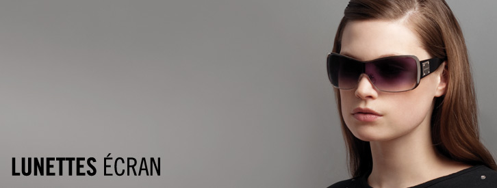 Lunettes de soleil écran