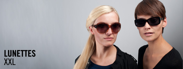 Lunettes de soleil XXL