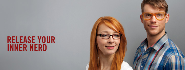 Nerd glasses