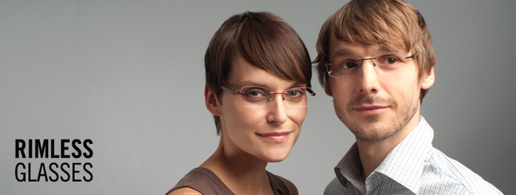 Rimless glasses