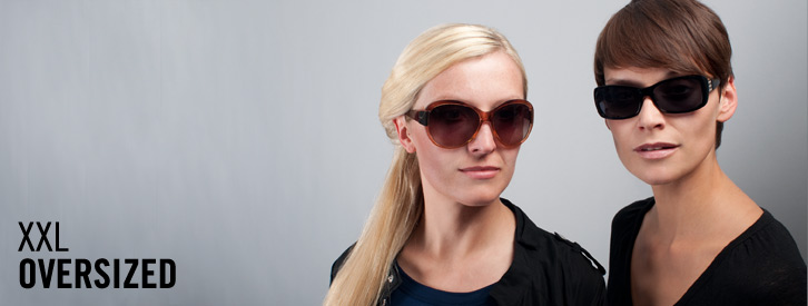 Oversized sunglasses at Mister Spex