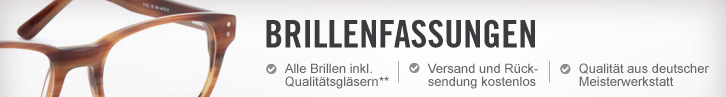 Brillenfassungen bei Mister Spex