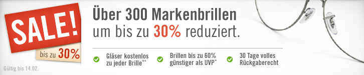 Brillen-sale bei Mister Spex