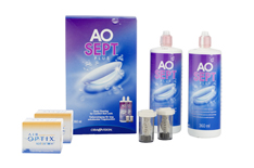 Air Optix Night & Day 2 x 6 + 1 x Aosept plus Twinbox