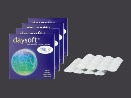 Daysoft UV 4x32 Stück Kontaktlinsen