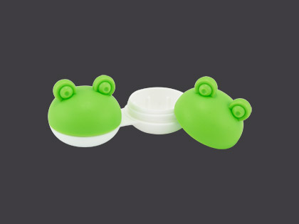 Grüner Linsenbehälter- Frosch Grüner Linsenbehälter- Frosch