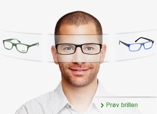 Virtual fitting glasses