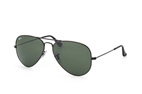Ray-Ban Aviator large RB 3025 L0205 Schwarz / Gr&uuml;nPerspektivenansicht Thumbnail