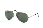 Ray-Ban Aviator large RB 3025 L0205 Dunkelgrau / Gr&uuml;nPerspektivenansicht Thumbnail