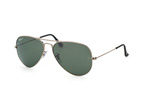 Ray-Ban Aviator large RB 3025 L0205 Dunkelgrau / Polglas Gr&uuml;nPerspektivenansicht Thumbnail