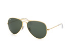 Ray-Ban Aviator large RB 3025 L0205 Goldfarben / Gr&uuml;nPerspektivenansicht Thumbnail