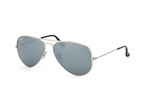 Ray-Ban Aviator large RB 3025 L0205 Silber / Gr&uuml;nPerspektivenansicht Thumbnail