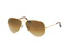 Ray-Ban Aviator large RB 3025 L0205 Goldfarben / Verlaufsglas Braun Minithumbnail