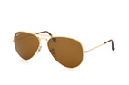 Ray-Ban Aviator large RB 3025 L0205 Goldfarben / Polglas BraunPerspektivenansicht Thumbnail