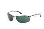 Ray-Ban Top Bar RB 3183 002/81 Dunkelgrau / Gr&uuml;nPerspektivenansicht Thumbnail