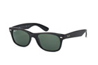 Ray-Ban New Wayfarer RB 2132 622 Schwarz / Polglas Gr&uuml;nPerspektivenansicht Thumbnail
