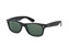 Ray-Ban New Wayfarer RB 2132 622 Schwarz / Polglas Gr&uuml;n Minithumbnail