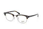 Ray-Ban Clubmaster RX 5154 5749 small Braun / DunkelgrauPerspektivenansicht Thumbnail