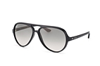 Ray-Ban Cats 5000 RB 4125 710/51 Schwarz / Verlaufsglas GrauPerspektivenansicht Thumbnail