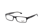 Ray-Ban RX 5114 5064 Svart perspektivvisning miniatyrbilde