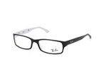 Ray-Ban RX 5114 5064 Svart perspektivvisning miniatyrbilde