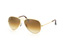 Ray-Ban Aviator RB 3025 002/58 small Goldfarben / Verlaufsglas Braun Minithumbnail