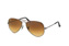 Ray-Ban Aviator RB 3025 002/58 small Dunkelgrau / Verlaufsglas Braun Minithumbnail