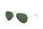 Ray-Ban Aviator RB 3025 002/58 small Goldfarben / Gr&uuml;n Minithumbnail