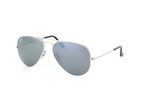 Ray-Ban Aviator RB 3025 002/58 small Silber / Pilotengr&uuml;nPerspektivenansicht Thumbnail