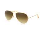 Ray-Ban Aviator large RB 3025 L0205 Goldfarben / Verlaufsglas BraunPerspektivenansicht Thumbnail