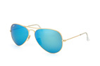 Ray-Ban Aviator large RB 3025 L0205 Goldfarben / Gr&uuml;nPerspektivenansicht Thumbnail