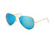 Ray-Ban Aviator large RB 3025 L0205 Goldfarben / Gr&uuml;n Minithumbnail