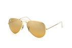 Ray-Ban Aviator RB 3025 002/58 small Goldfarben / Verlaufsglas BraunPerspektivenansicht Thumbnail