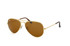 Ray-Ban Aviator RB 3025 002/58 small Goldfarben / BraunPerspektivenansicht Thumbnail