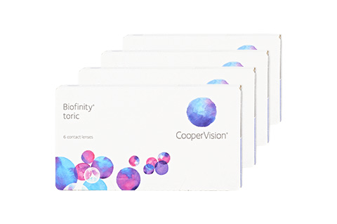 Biofinity Toric Pack 6 lentilles