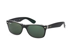 Ray-Ban New Wayfarer RB 2132 622 Schwarz / Gr&uuml;nPerspektivenansicht Thumbnail