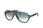 Tom Ford Dimitry FT 0334/S 01P Schwarz / Verlaufsglas Blau Minithumbnail