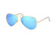 Ray-Ban Aviator large RB 3025 L0205 Goldfarben / Polglas Braun Minithumbnail