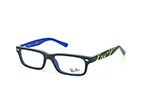 Ray-Ban RY 1535 3600 Schwarz / Blau / Gr&uuml;nPerspektivenansicht Thumbnail