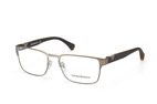 Emporio Armani EA 1027 3001 S&oslash;lv / Brun perspektivvisning miniatyrbilde