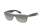 Ray-Ban New Wayfarer RB 2132 622 Grau / Blau / Verlaufsglas GrauPerspektivenansicht Thumbnail