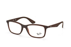 Ray-Ban RX 7047 5196 Havana / Donkerbruin perspective view thumbnail