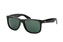 Ray-Ban Justin RB 4165 601/8G Schwarz / Gr&uuml;n Minithumbnail