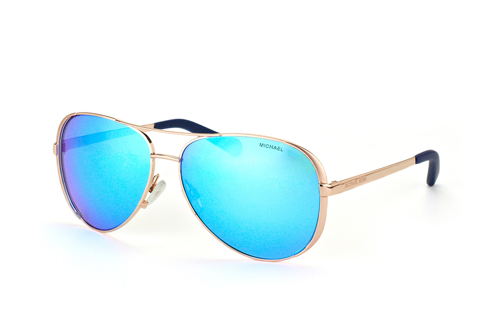michael kors blue lens sunglasses