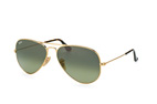 Ray-Ban Aviator large RB 3025 L0205 Goldfarben / Verlaufsglas GrauPerspektivenansicht Thumbnail
