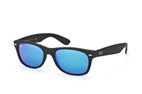 Ray-Ban New Wayfarer RB 2132 622 Schwarz / Pilotengr&uuml;nPerspektivenansicht Thumbnail