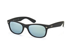 Ray-Ban New Wayfarer RB 2132 622 Schwarz / GrauPerspektivenansicht Thumbnail