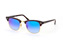 Ray-Ban Clubmaster RB 3016 W0365 small Goldfarben / Havana / Dunkelbraun / Verlaufsglas Braun Minithumbnail
