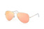 Ray-Ban Aviator large RB 3025 L0205 Silber / Braun Minithumbnail